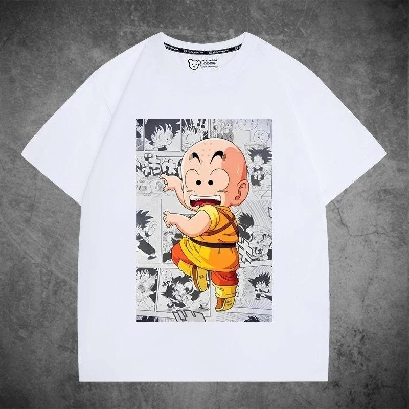 Hot Sale Dragon Ball Son Goku Graphic Print T-shirt Men Women Streetwear Hip Hop Harajuku Fashion Loose Casual Oversized Top Summer New Tee
