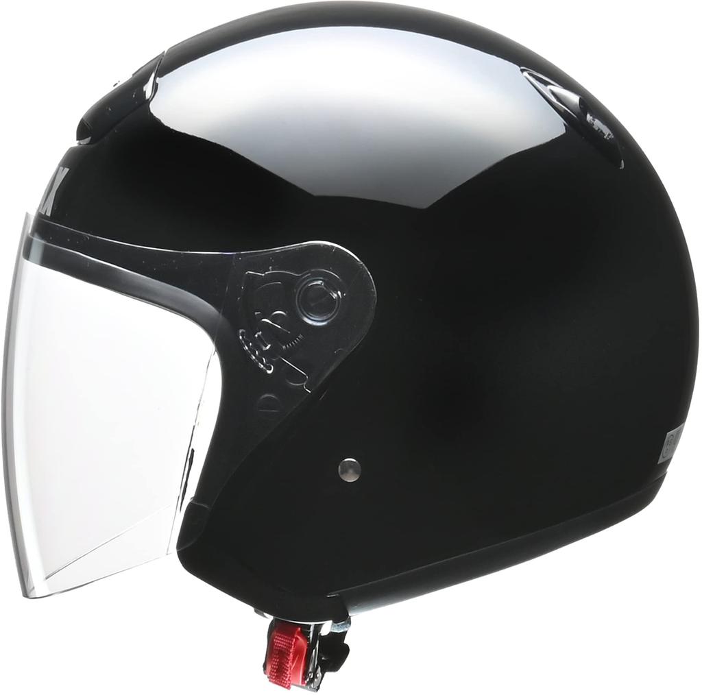 LEAD Motorcycle Helmet Jet STRAX Black BIG Less Than SJ-4 63~64cm