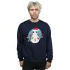 Star Wars Mens The Last Jedi Porg Christmas Lights Sweatshirt