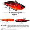 Vibration Lure Attract Fish Vivid Good Toughness Practical Anti-deformation Trembling Fishing Supplies