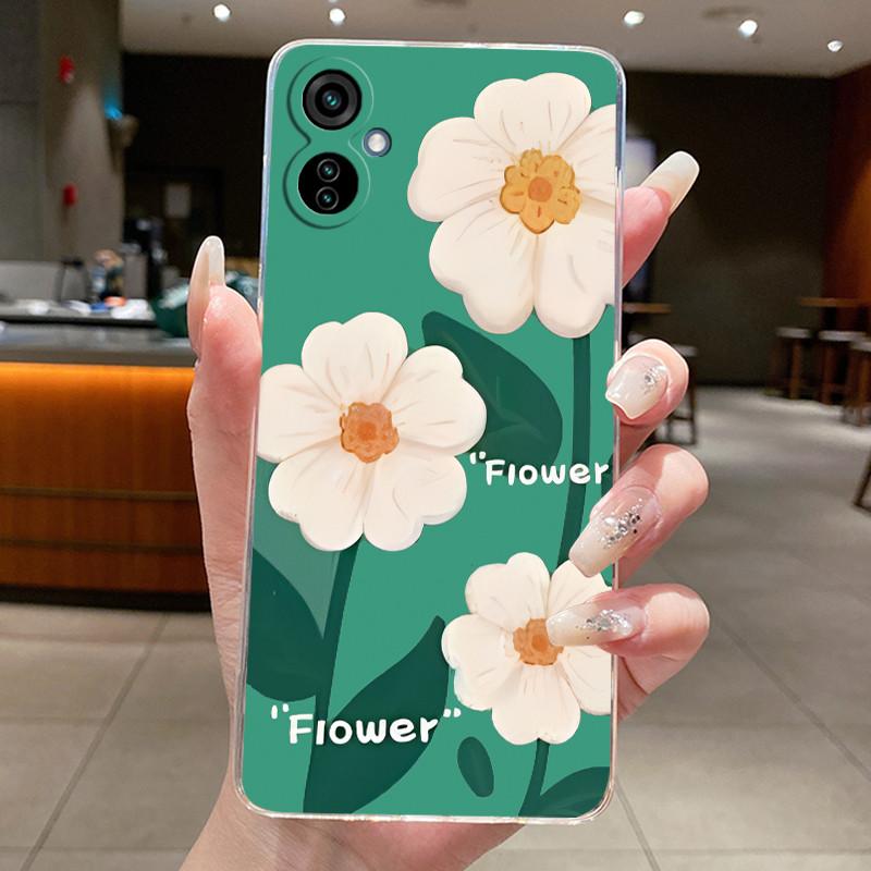 For Tecno Camon 19 Neo Casing Luxury Fashion Butterfly Flowers Soft TPU Silicone Clear Back Cover Camon 19Neo CH6i Phone Case