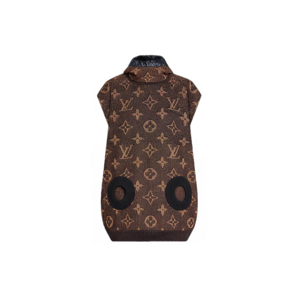 Louis Vuitton Безрукавный джемпер с монограммой из люрекса 1A9EJQ