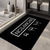 Brompton LOGO Bathroom Mat Kids Room Bedroom Decoration Balcony Anti-Slip Doormat Living Room Welcome Rug
