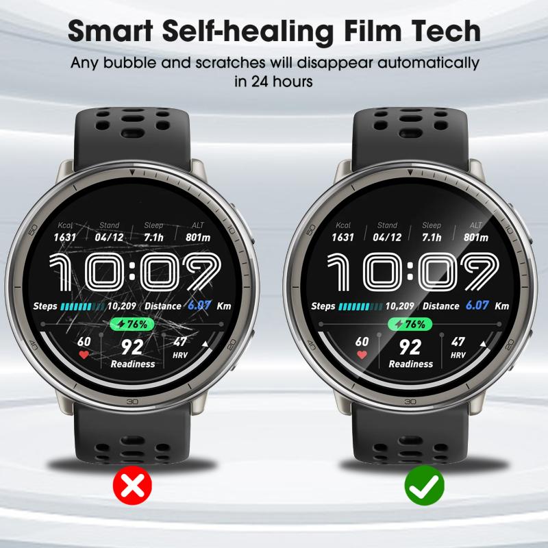 1-20 шт. Мягкая гидрогелевая пленка для Amazfit Active 2 Защитная пленка для экрана от царапин С изогнутым мягким краем для AmazfitActive2