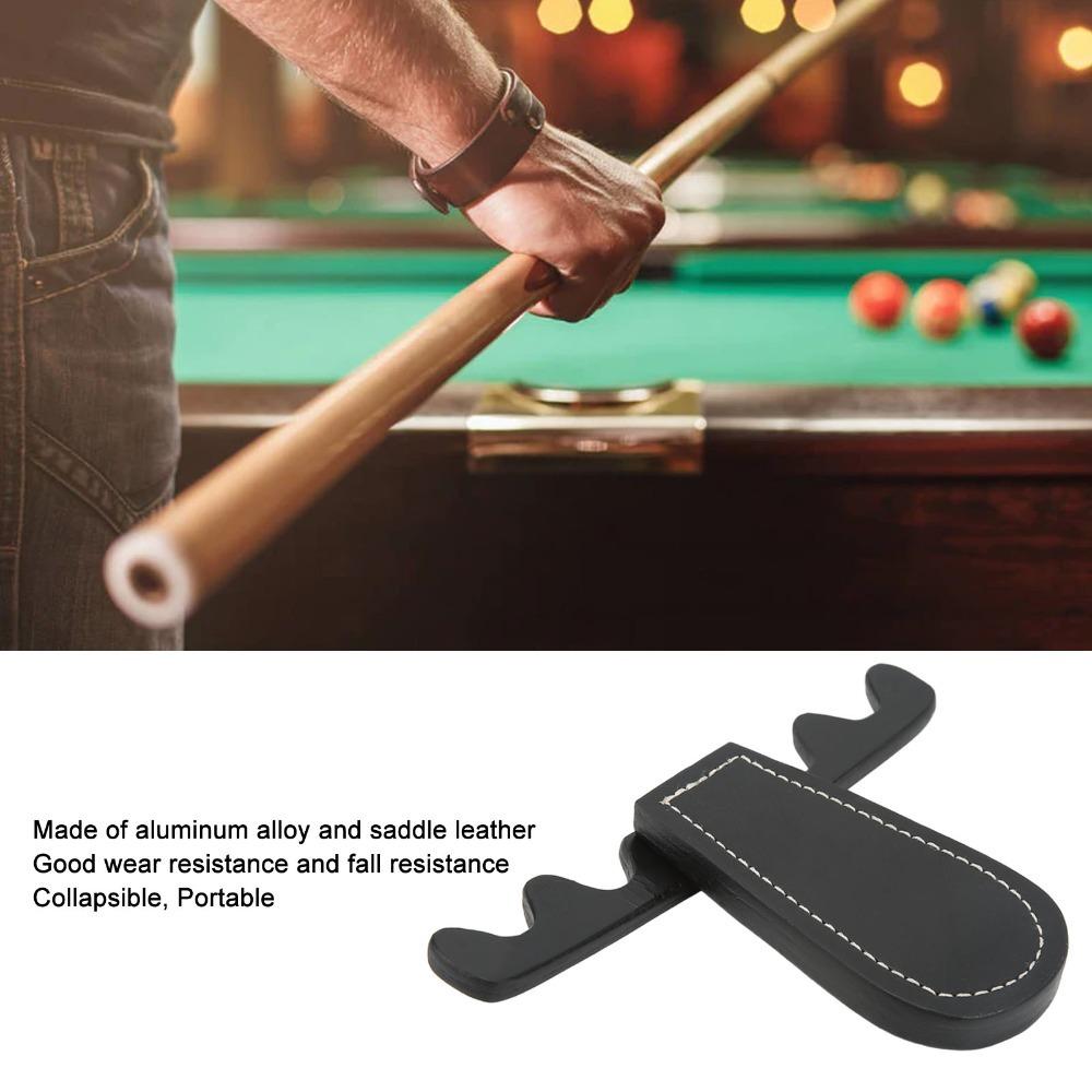 4 Holes Snooker Stick Holder Foldable Pool Cue Holder Billiard Cue Rack Pool Table Use