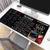 Large Gaming Mouse Pad with Stitched Edge Non-Slip Base Washable Easy To Use Mouse Keyboard Rubber Pad
