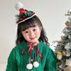 Bowknot Children Christmas Hair Clip Christmas Formal Hat Christmas Hat Headband  Girls