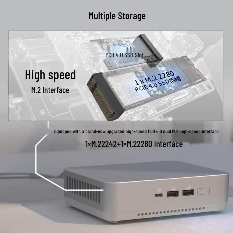 Asus Ультрамини-ПК NUC14 Pro+ (Китайская версия)