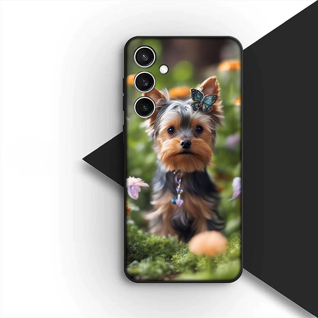 Casing for Apple iPhone 12 13 Pro Max Mini ProMax X XR Air 13Pro XS Phone Cover Soft Case Yorkshire Terrier Yorkie Dachshund Dog