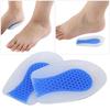 Ячеточный силиконовый подпяточник, амортизирующая стелька для увеличения роста, облегчающая боль, коврик-подкладка L
