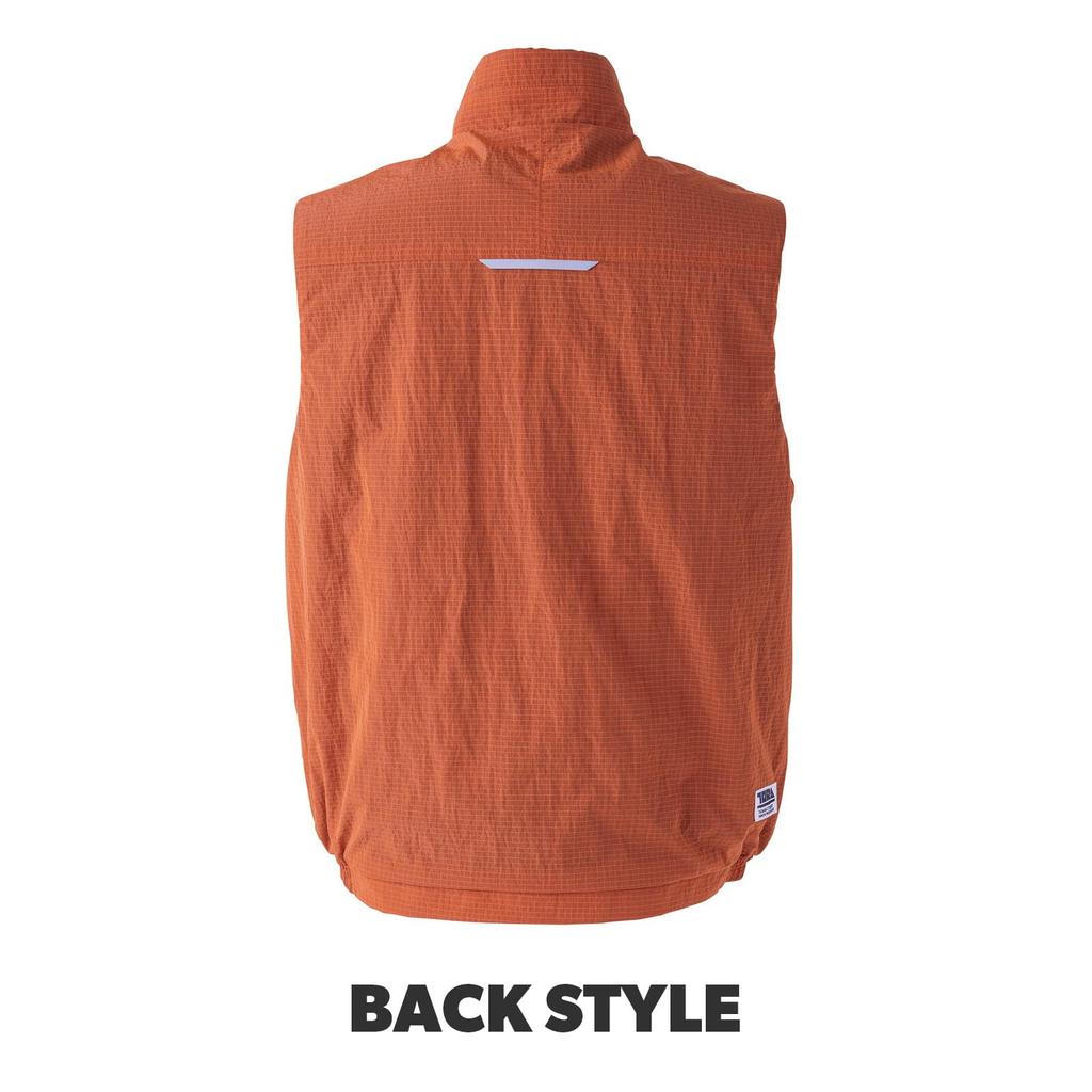 Легкий жилет Toraichi для холодной погоды, верхняя одежда, легкая водоотталкивающая нейлоновая флисовая светоотражающая рабочая одежда, стильная наклейка Toraichi Pro Uni