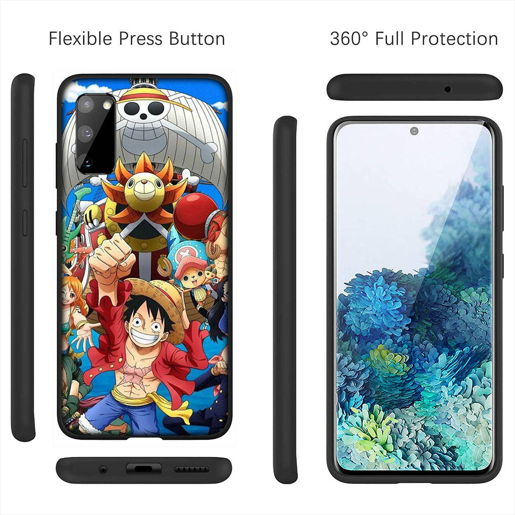 Для iPhone 16 15 Xiaomi Redmi Note 14 13 12 11 Pro Max 16e Samsung Galaxy S25 S24 S23 Moto OPPO Huawei Комиксы Луффи Ван Пис Ророноа Зоро Чехол для телефона