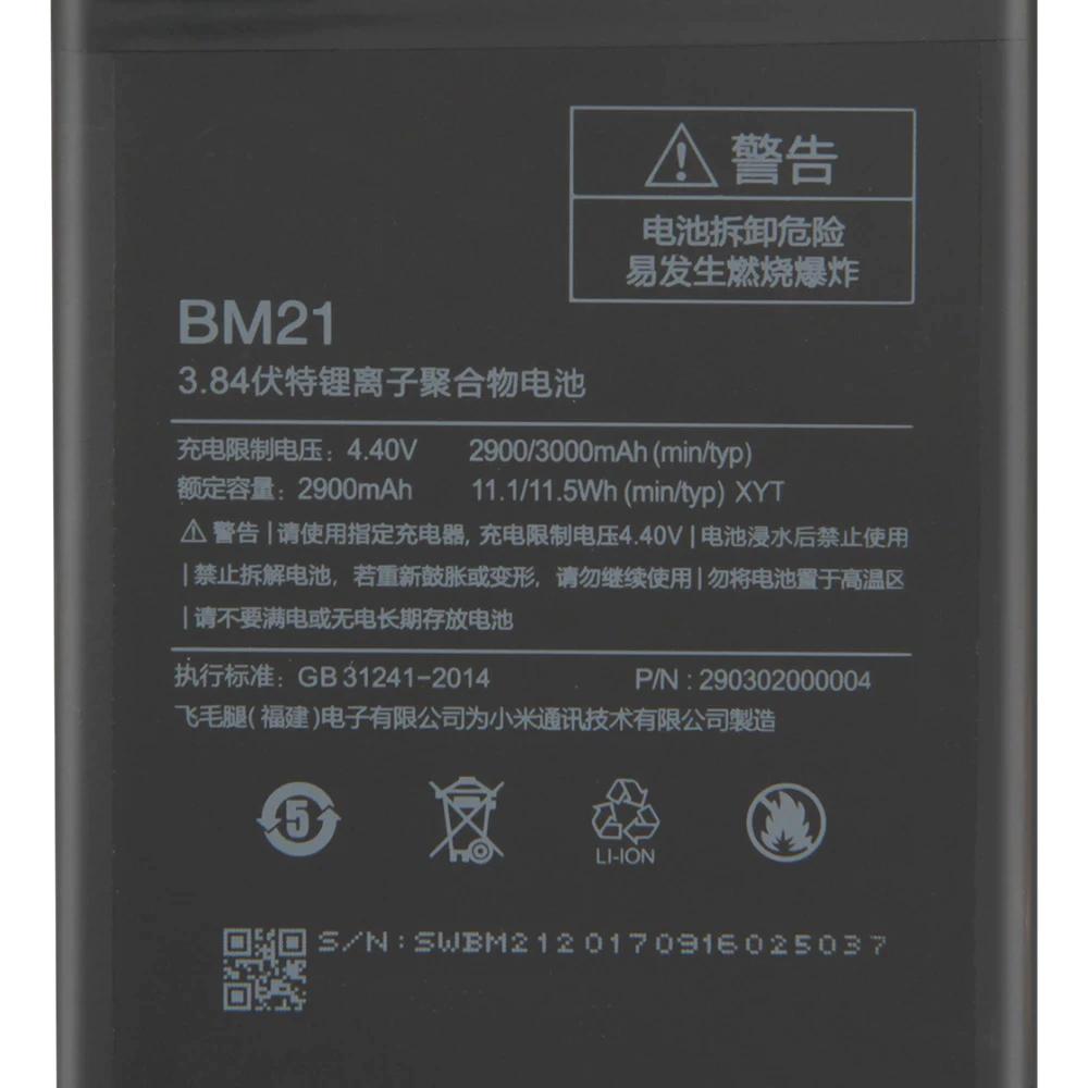 Оригинальный высококачественный аккумулятор BM21 для Xiaomi Mi Redmi Note 3 ГБ ОЗУ 3000 мАч
