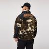Li Ning Badfive свободная удобная теплая дышащая куртка мужская куртка камуфляж черный AFDU507-3