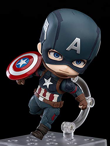 Nendoroid Endgame Captain America Endgame Edition Стандартная окрашенная подвижная фигурка Avengers Ver. Немасштабируемый АБС и ПВХ