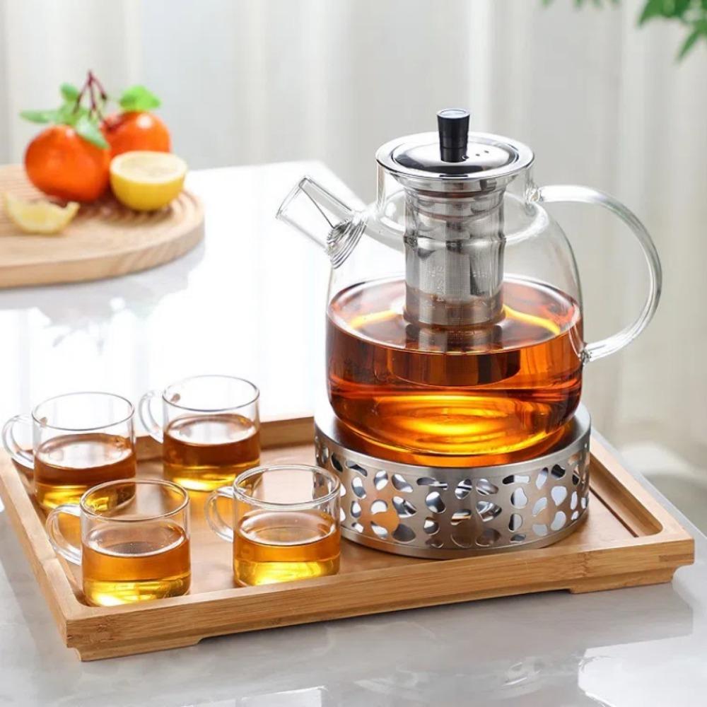 1000 /1500ml Kettle Teaware Thickened Tea Pot New Glass Teapot For Making Coffee