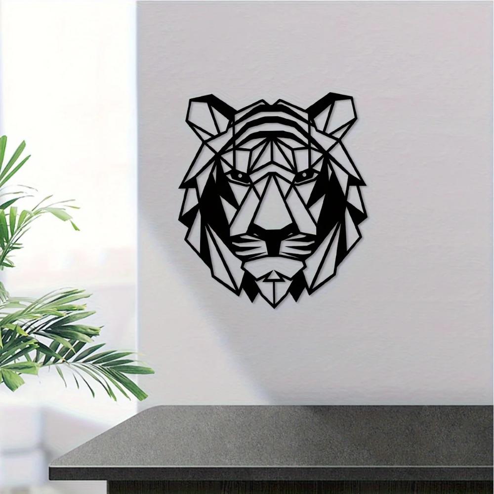 Творческие поделки Tiger Iron для дома и улицы, внутреннее убранство, отличный выбор для гостиной и спальни, наружное настенное украшение