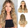 Длинный парик с челкой, синтетический, естественно выглядящий, кудрявый, волнистый парик для женщин, повседневный парик для косплея, вечеринки, Хэллоуина