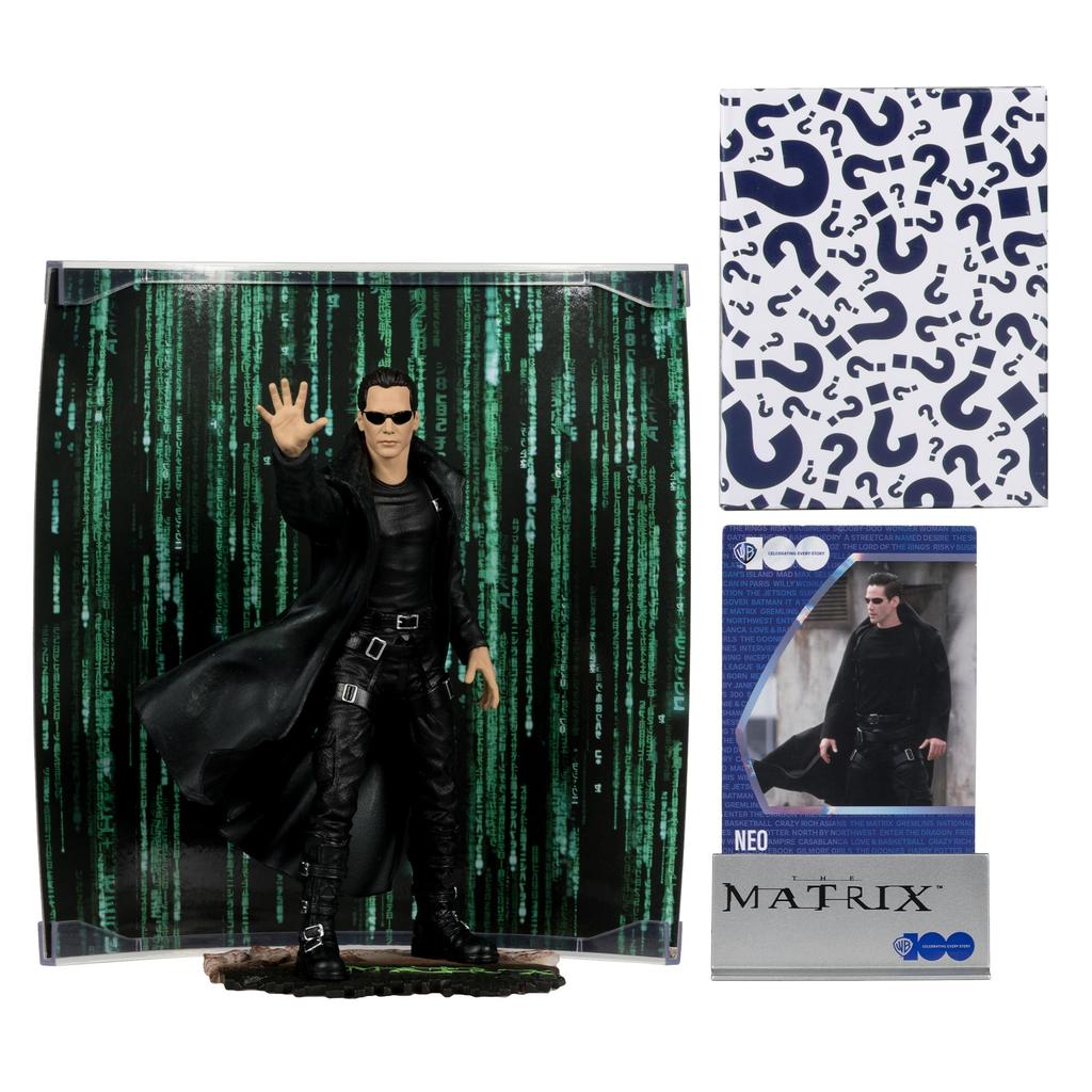 McFarlane Toys Movie Maniacs Neo 6 Inch Pose Figure - (Matrix)