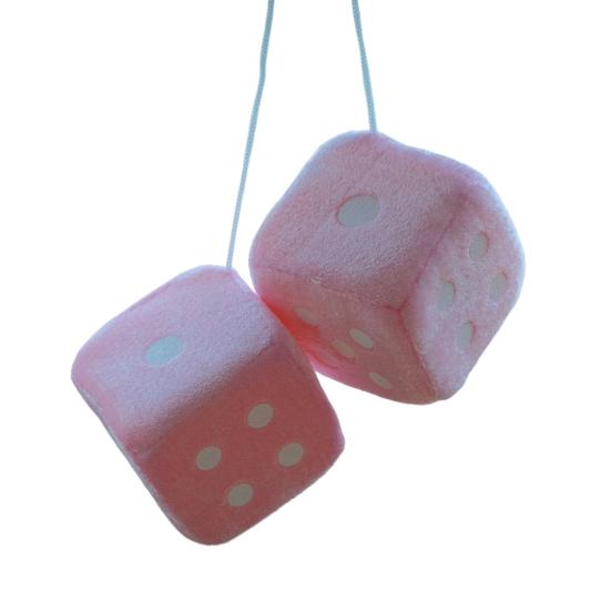 Подвеска в виде плюшевой игральной кости со шнурком, винтажное подвесное украшение для автомобиля, снятие стресса