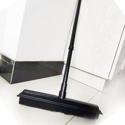 Резиновая метла для удаления шерсти домашних животных, щетка для пола, грабли, метла для ковров, средство для удаления шерсти собак, подметает, вытирает пыль и очищает поверхность от грязи