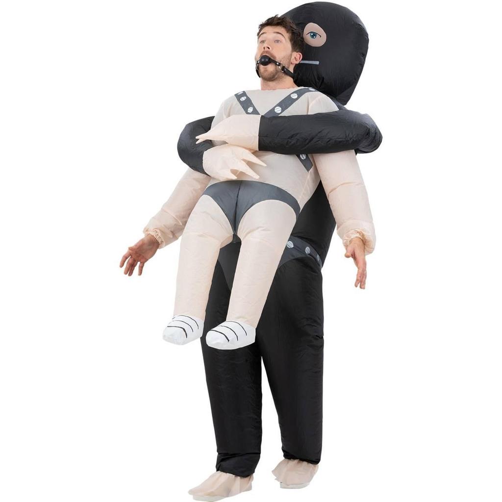 Smiffys Unisex Adult Gimp Kidnap Inflatable Costume