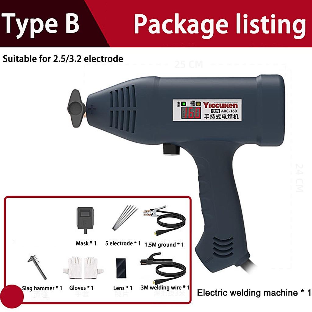 Автоматический сварочный аппарат 4800 Вт 220 В, ручной сварочный аппарат, портативный электродуговый автоматический цифровой интеллектуальный сварочный аппарат