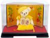 Petit Lou Longevity Bear 12cm Small (Golden Folding Screen Case) (88th Birthday, Standard)