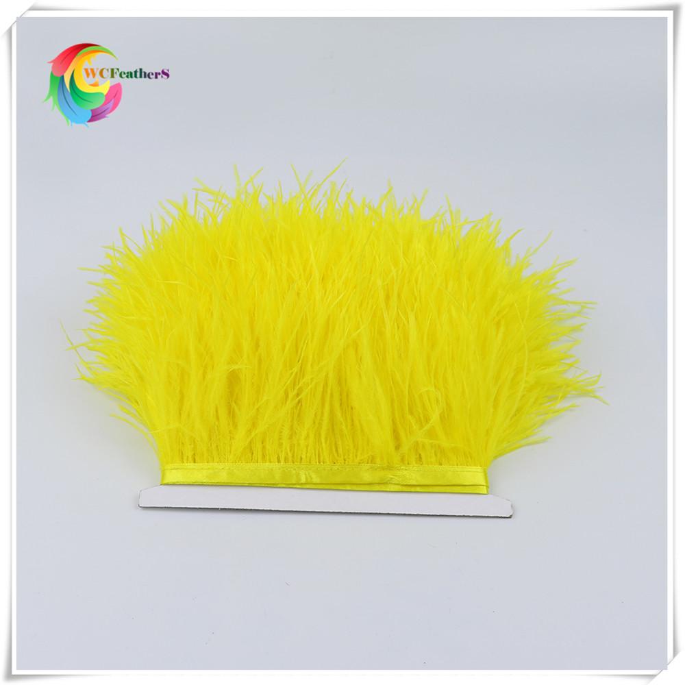 1 метр 32 цвета Натуральное страусиное перо Отделка высота 8-10см перья лента для DIY украшения свадебного платья для вечеринки