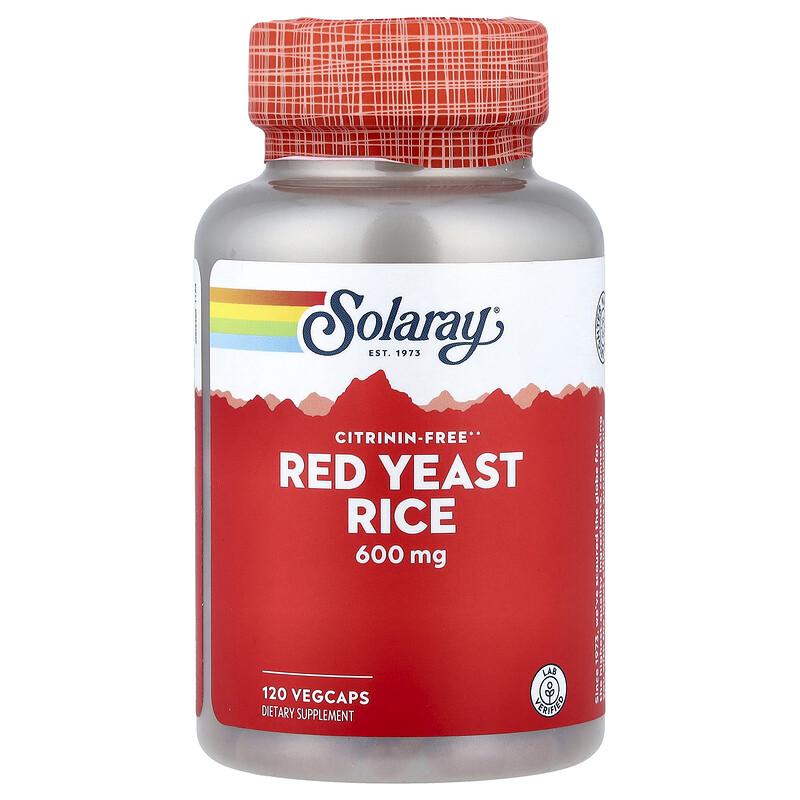 Red Yeast Rice, 600 mg, 120 VegCaps