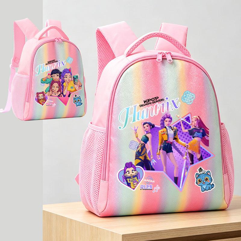 For K-pop Backpack Daypack Student Anime Schoolbag Candy Bag for Lightweight and casual travel Birthday Gift