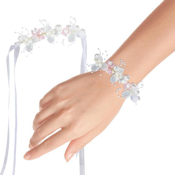 Детский Ручной Работы Сладкий Цветочный Жемчужный Ободок для Выступлений