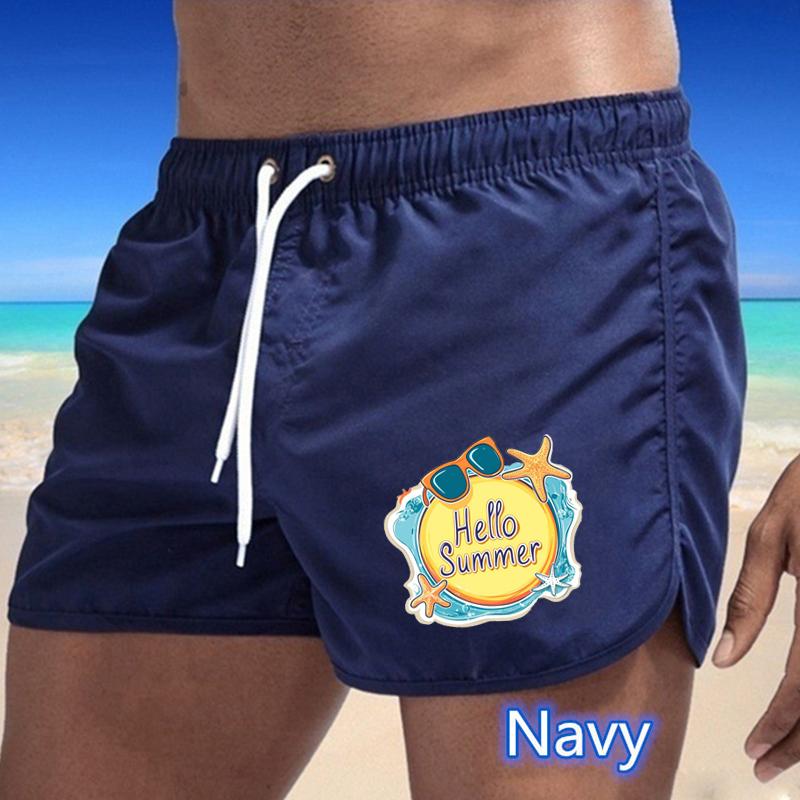 BBK-80 Летние новые мужские быстросохнущие плавки спортивные штаны купальный костюм пляжные шорты шорты для бега спортивные креативный баскетбольный принт