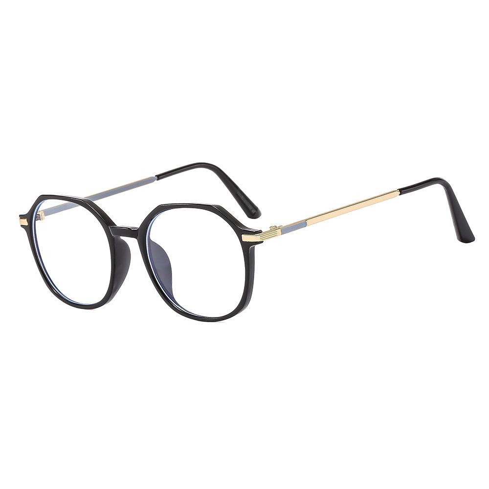 2053 Нестандартная круглая оправа для очков для защиты глаз Цветная прозрачная оптическая оправа Анти-синий свет Простой свет Зеркало