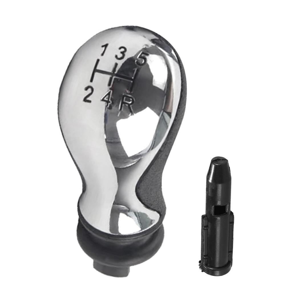 Car Gear Shift Knob 5 Speed Manual Replacement for Citroen C5 01-08 Xsara Picasso 99-08 Gear Shift Knob Metal & Plastic Material