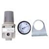 Air Regulator for Air Compressor, Water Separator, Pressure Reducing Valve, Regulator with Filter, Dust Removal, SMC Type AR2000-02