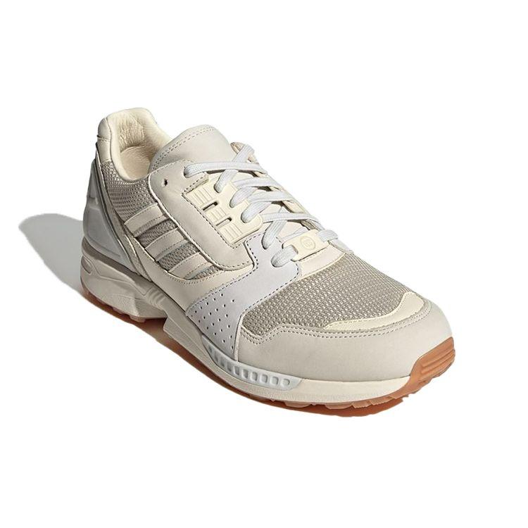 Highsnobiety X Adidas ZX 8000 A-ZX Series - Qualität Unisex Sneakers Cream Chalk-White Crystal-White GY0121