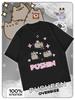 PUSHEEN кошка Y2K cutecore оверсайз футболка