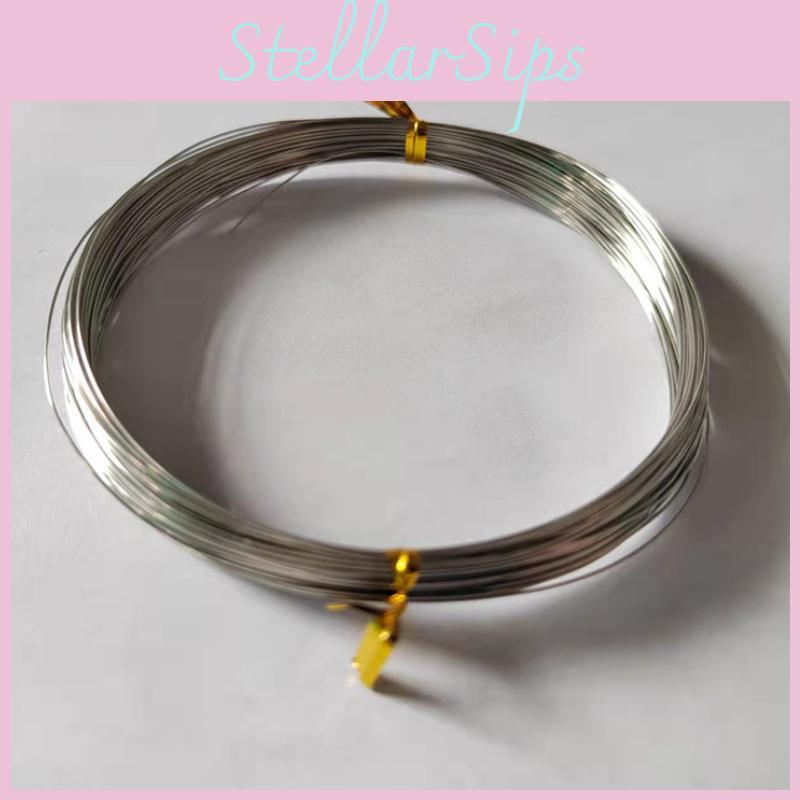 10 метров проволоки из нержавеющей стали 0,3-0,5 мм для металлообработки и электротехнических проектов