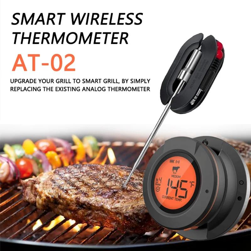 Bluetooth Thermometer Digital Sensor For High 500 Degrees Oven Grill Barbecue Meat Meat BBQ Cooking Kitchen Accessories Tools