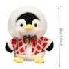 Fluffy Christmas Penguin Plush Toy PP Cotton Penguin Plush Doll  Decorate Present