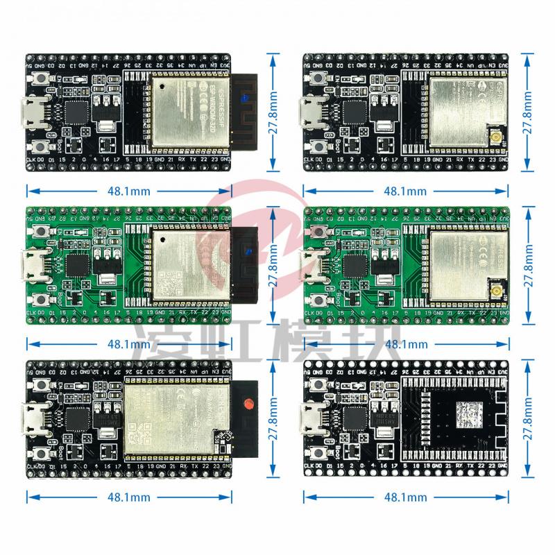 Отладочная плата ESP32-DevKitC Базовая плата ESP32 Может быть оснащена модулем ESP32-32D/32U Компонент