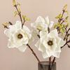 Искусственная ветка магнолии из ЭВА, флористическое искусство, искусственный цветок, искусственные цветы орхидеи, декор для дома и офиса