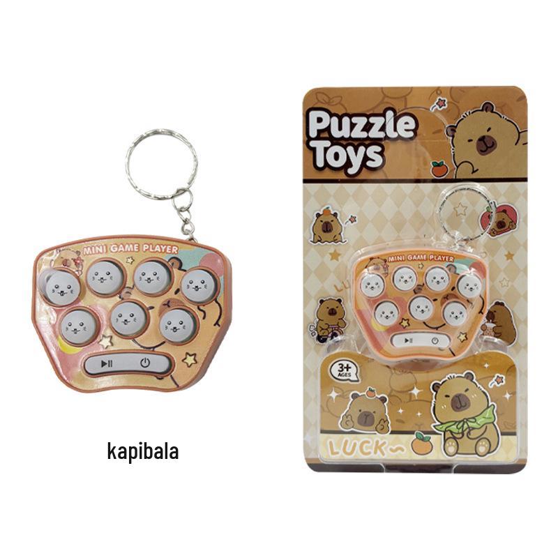 Светящийся Мини Мультяшный Игровой Брелок-Подвеска Whack-a-Mole