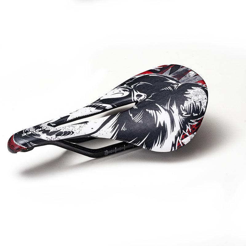 Велосипедное седло MTB для горного шоссейного велосипеда, седло из искусственной кожи с гелем, удобное ударопрочное велосипедное седло