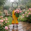 Home Ornaments Garden Sculpture Iron Garden Decoration Creativity Flower Pot  Outdoor