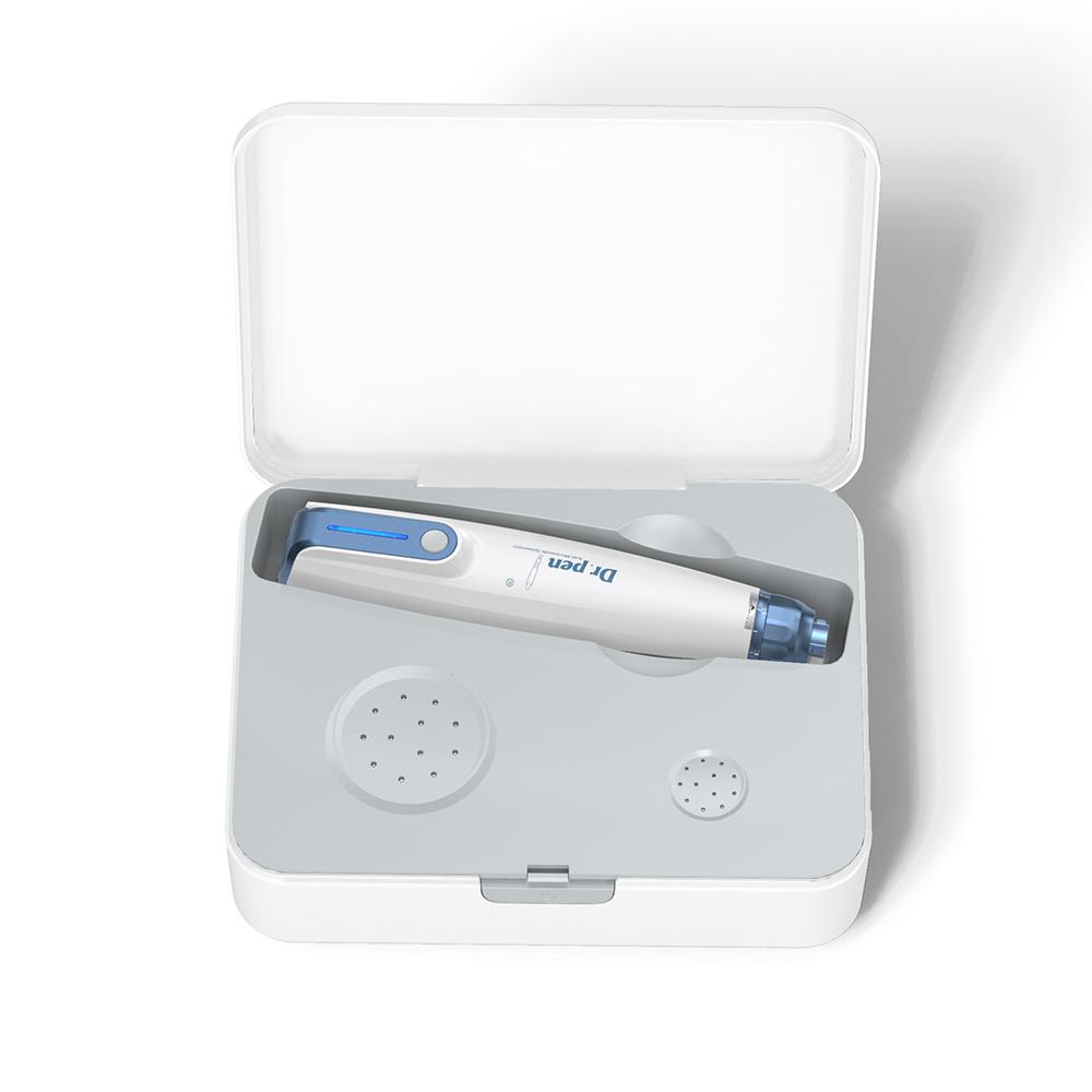 Dr.Pen A9 Авто Микро Игла Ручка Дерма Ролик Иглы Для Микронидлинга Мезотерапия MTS Уход за Кожей Красоты Устройство С 12 Шт. Картиджами