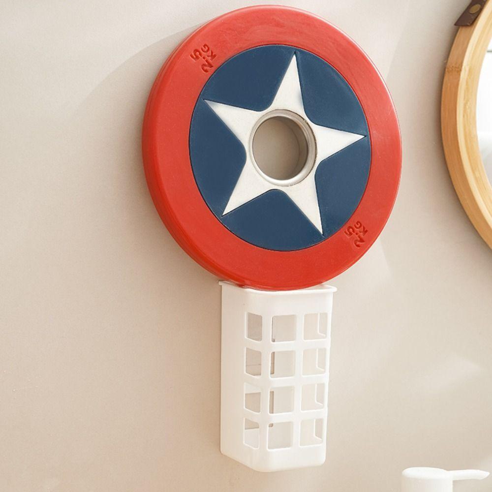 Punch Free Brushes Holder Organizer Bathroom Shelves New Hair Tool Organizer