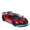 1/32 Alloy Die-cast Metal Toy Car Model Bugatti Divo Toy Car Miniature Car Model with Light Toy Suitable for Boys Children's Gift Collection Ornaments