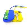 Home Furnishing Women Hasp Style Pouch Silicone Accessories Card Bag Key Holder Case